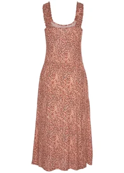 Beach Time All-Over Leaf Printed Jersey Dress 7 Beach Time All-Over Leaf Printed Jersey Dress -Sunbeach Style Shop Beach Time All Over Leaf Printed Jersey Dress77150222FRSC W01