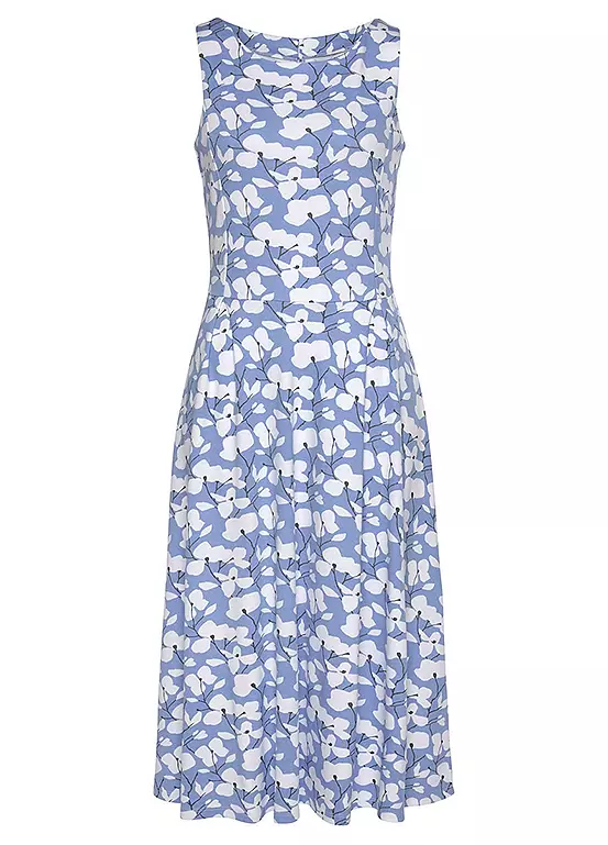 Beach Time Floral Print Summer Dress 2 Beach Time Floral Print Summer Dress - Image 2