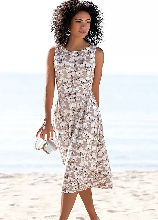 Beach Time Floral Print Summer Dress 5 Beach Time Floral Print Summer Dress - Image 5