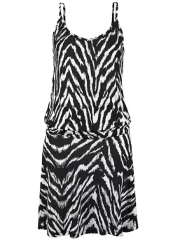 Sunbeach Style Shop -Sunbeach Style Shop Beachtime Animal Print Beach Dress880324FRSC