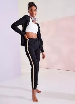 Bench Glitter Stripe Joggers -Sunbeach Style Shop Bench Glitter Stripe Joggers28112721FRSP W02