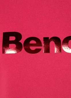 Bench Logo Print Round Neck Sweatshirt -Sunbeach Style Shop Bench Logo Print Round Neck Sweatshirt66601163FRSC W02