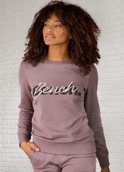 Bench Logo Print Sweatshirt -Sunbeach Style Shop Bench Logo Print Sweatshirt61109766FRSP W01