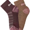 Bench Pack Of 2 Hiking Socks