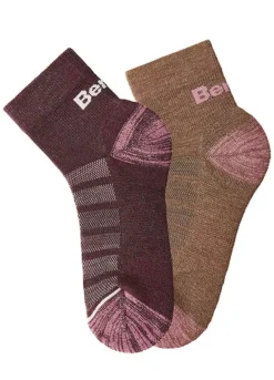 Bench Pack Of 2 Hiking Socks