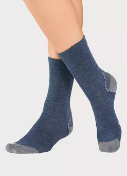 Bench Pack Of 2 Wool Blend Ankle Socks -Sunbeach Style Shop Bench Pack of 2 Wool Blend Ankle Socks11757257FRSP W03