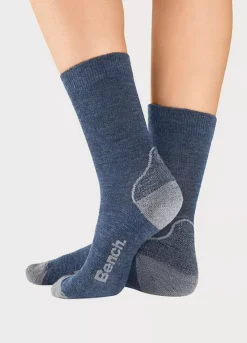 Bench Pack Of 2 Wool Blend Ankle Socks -Sunbeach Style Shop Bench Pack of 2 Wool Blend Ankle Socks11757257FRSP W04