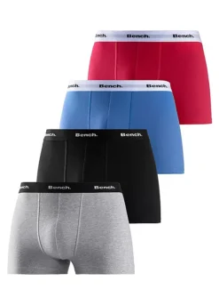 Bench Pack Of 4 Logo Waistband Boxer Shorts