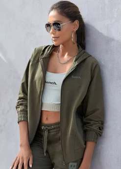 Bench Sporty Hooded Sweat Jacket -Sunbeach Style Shop Bench Sporty Hooded Sweat Jacket44110038FRSP