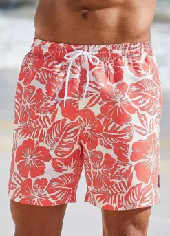Bench Tropical Print Swim Shorts