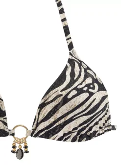Bruno Banani Animal Print Triangle Bikini -Sunbeach Style Shop Bruno Banani Animal Print Triangle Bikini64880227FRSC W01