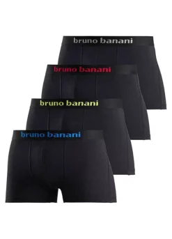 Bruno Banani Pack Of 4 Boxer Shorts -Sunbeach Style Shop Bruno Banani Pack of 4 Boxer Shorts70198319FRSC