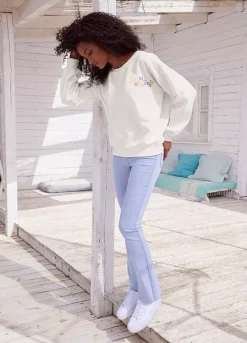 Buffalo Boat Neck Casual Sweatshirt -Sunbeach Style Shop Buffalo Boat Neck Casual Sweatshirt31742431FRSP W01