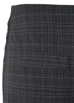 Buffalo Check Wide Leg Trousers -Sunbeach Style Shop Buffalo Check Wide Leg Trousers24526257FRSC W02