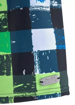 Buffalo Checked Boxer Swimming Trunks 5 Buffalo Checked Boxer Swimming Trunks -Sunbeach Style Shop Buffalo Checked Boxer Swimming Trunks600563FRSC W01