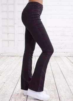 Buffalo Flared Leg Jeggings -Sunbeach Style Shop Buffalo Flared Leg Jeggings10043308FRSP W01