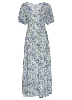 Sunbeach Style Shop -Sunbeach Style Shop Buffalo Floral Print Maxi Dress91813018FRSC