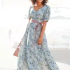 Buffalo Floral Print Maxi Dress