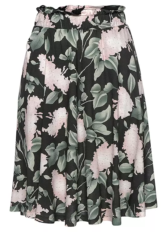 Buffalo Floral Print Summer Skirt 2 Buffalo Floral Print Summer Skirt - Image 2