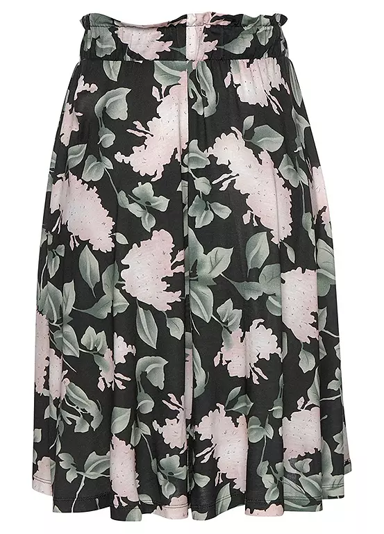 Buffalo Floral Print Summer Skirt 3 Buffalo Floral Print Summer Skirt - Image 3