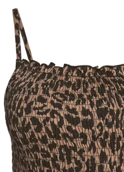 Buffalo Leopard Print Midi Dress -Sunbeach Style Shop Buffalo Leopard Print Midi Dress89295117FRSC W02