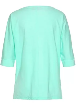 Buffalo Logo Print Oversized Top -Sunbeach Style Shop Buffalo Logo Print Oversized Top19470444FRSC W01