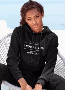 Buffalo Slogan Print Hoodie -Sunbeach Style Shop Buffalo Slogan Print Hoodie26654137FRSP