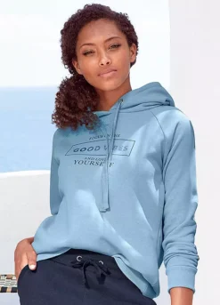 Buffalo Slogan Print Hoodie