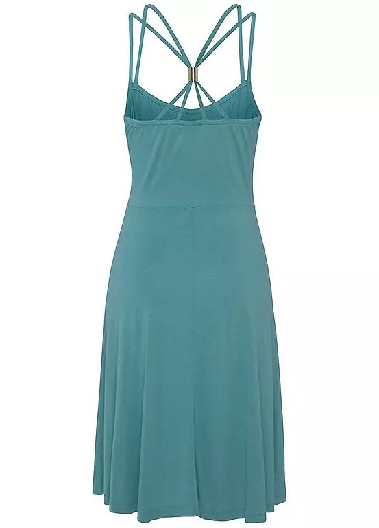 Buffalo Spaghetti Strap Summer Dress 4 Buffalo Spaghetti Strap Summer Dress - Image 4