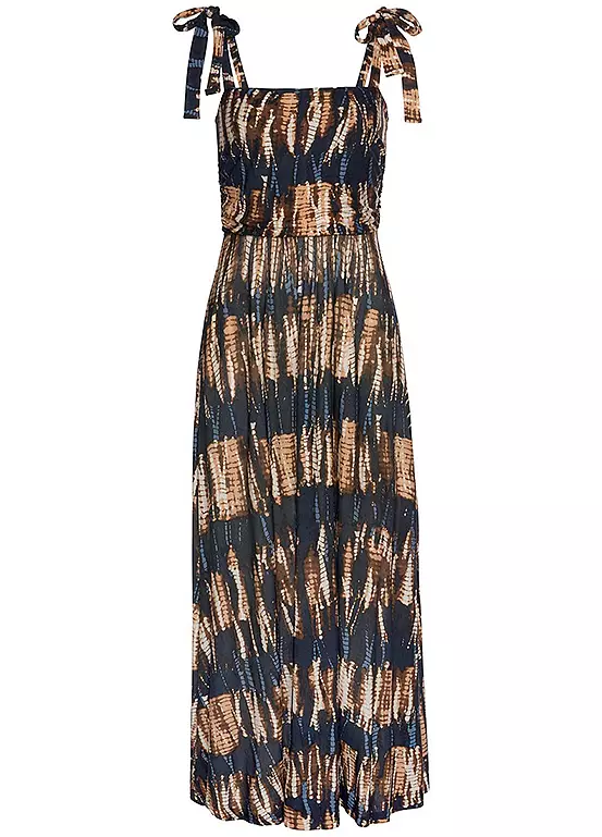 Buffalo Square Neck Maxi Beach Dress 2 Buffalo Square Neck Maxi Beach Dress - Image 2