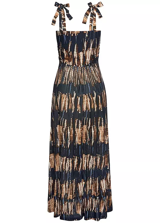 Buffalo Square Neck Maxi Beach Dress 4 Buffalo Square Neck Maxi Beach Dress - Image 4