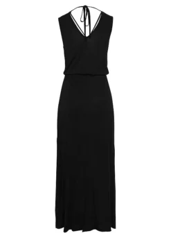 Buffalo Tie Detail Maxi Dress -Sunbeach Style Shop Buffalo Tie Detail Maxi Dress71341914FRSC W01