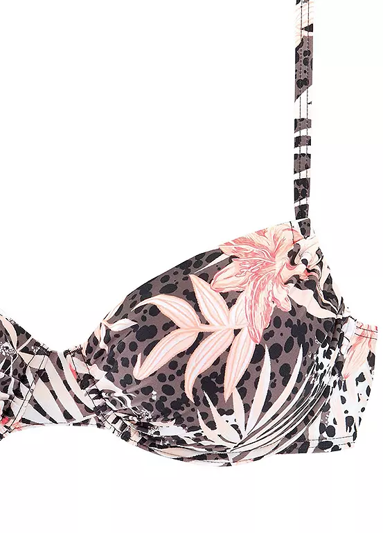 Buffalo Underwired Tropical Print Bikini Set 5 Buffalo Underwired Tropical Print Bikini Set - Image 5