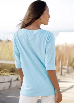 Elbsand Crew Neck T-Shirt -Sunbeach Style Shop Elbsand Crew Neck T Shirt51249919FRSP W01