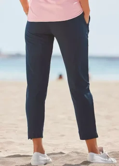 Elbsand Stretchy Cropped Sweat Pants -Sunbeach Style Shop Elbsand Stretchy Cropped Sweat Pants65785620FRSP W01