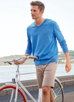 H.I.S Casual V-Neck Jumper -Sunbeach Style Shop H.I.S Casual V Neck Jumper62940935FRSP W02