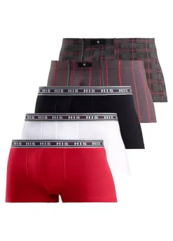 H.I.S Pack Of 5 Hipster Briefs