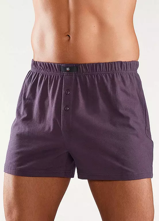 H.I.S Pack Of 5 Wide Boxer Shorts 5 H.I.S Pack Of 5 Wide Boxer Shorts - Image 5