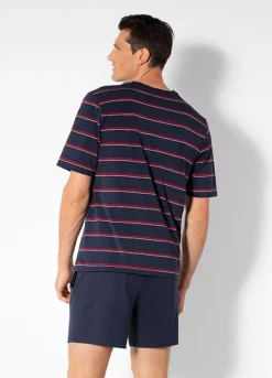 H.I.S Stripe Shorty Pyjamas -Sunbeach Style Shop H.I.S Stripe Shorty Pyjamas85537139FRSP W01