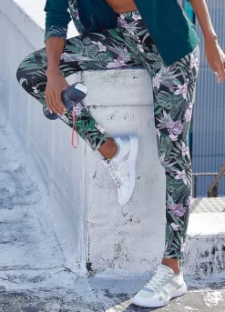 KangaROOS Floral Print Leggings -Sunbeach Style Shop KangaROOS Floral Print Leggings45688035FRSP W01