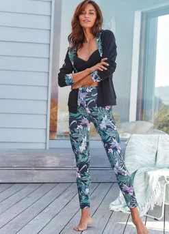 KangaROOS Floral Print Leggings -Sunbeach Style Shop KangaROOS Floral Print Leggings45688035FRSP W02