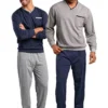 Le Jogger Pack Of 2 Long Pyjamas