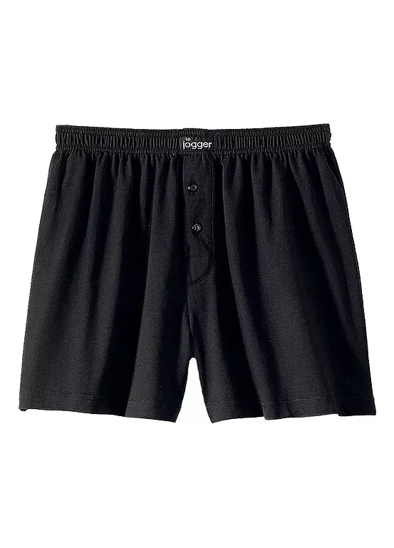 Le Jogger Pack Of 4 Button Fly Boxers 2 Le Jogger Pack Of 4 Button Fly Boxers - Image 2