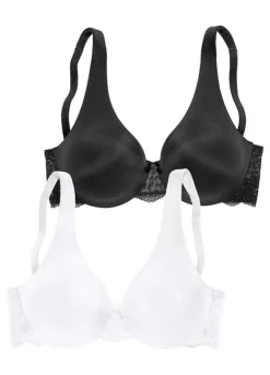 Nuance Pack Of 2 T-Shirt Bras -Sunbeach Style Shop Nuance Pack of 2 T Shirt Bras868582FRSC
