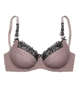 Nuance Underwired Embroidered Trim Bra -Sunbeach Style Shop Nuance Underwired Embroidered Trim Bra399850FRSC