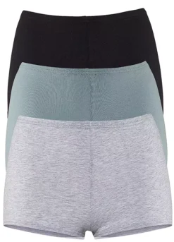 Pack Of 3 Shorties -Sunbeach Style Shop Pack of 3 Shorties206058FRSC