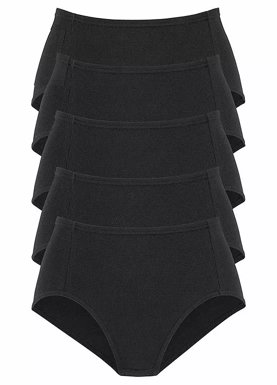 Petite Fleur 5 Pack Of Full Briefs 1 Petite Fleur 5 Pack Of Full Briefs