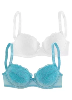 Petite Fleur Pack Of 2 Balconette Bras -Sunbeach Style Shop Petite Fleur Pack of 2 Balconette Bras33689640FRSC