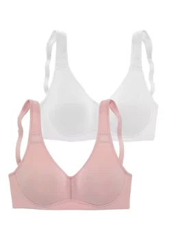 Petite Fleur Pack Of 2 Non Underwired Bras -Sunbeach Style Shop Petite Fleur Pack of 2 Non Underwired Bras47062367FRSC