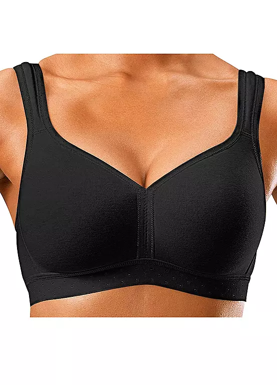 Petite Fleur Pack Of 2 Non-Wired Bras 2 Petite Fleur Pack Of 2 Non-Wired Bras - Image 2